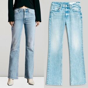RAG & BONE Peyton Bootcut Malvern wash Mid-Rise Comfort Stretch Jeans 27